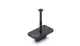 Clip + vis Inox teinté noir pour terrasse