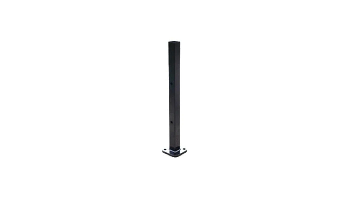 Platine pour fixation de poteau de clôture | neowood