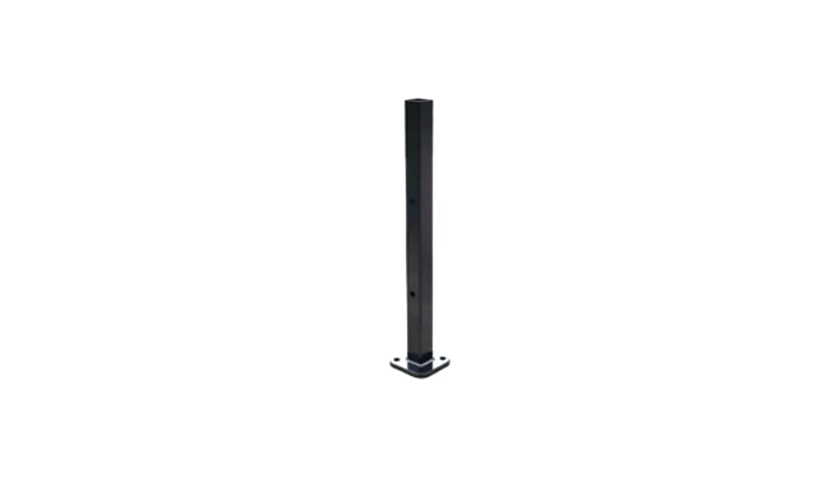 Platine pour fixation de poteau de clôture | neowood