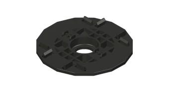 Tête de plot Trocosto lambourde alu (24 pcs) | neowood