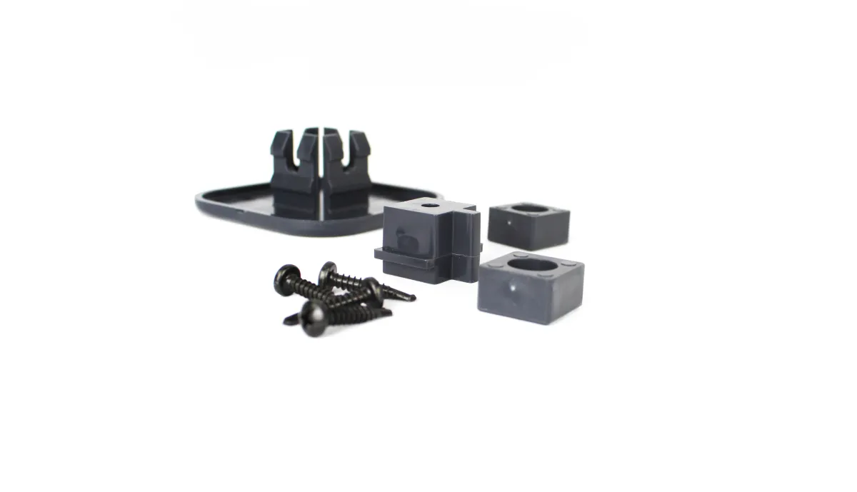 Kit embout et clips pour clôture