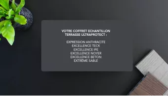 Contenu coffret échantillons terrasse