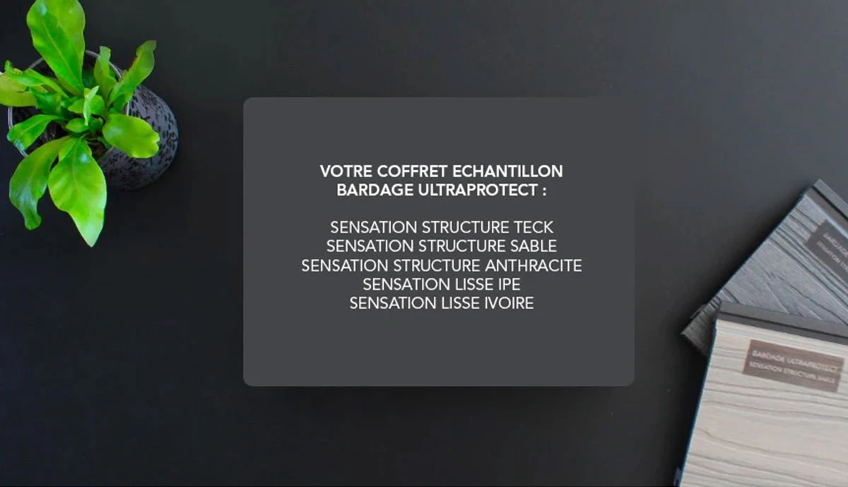 Coffret échantillons bardage composite Sensation | neowood