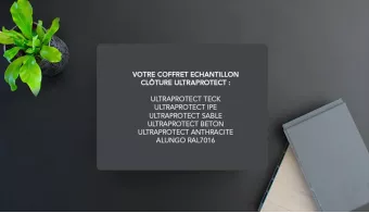 Contenu coffret clôture neowood