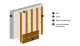 Liteaux en bois pour bardage composite | neowood