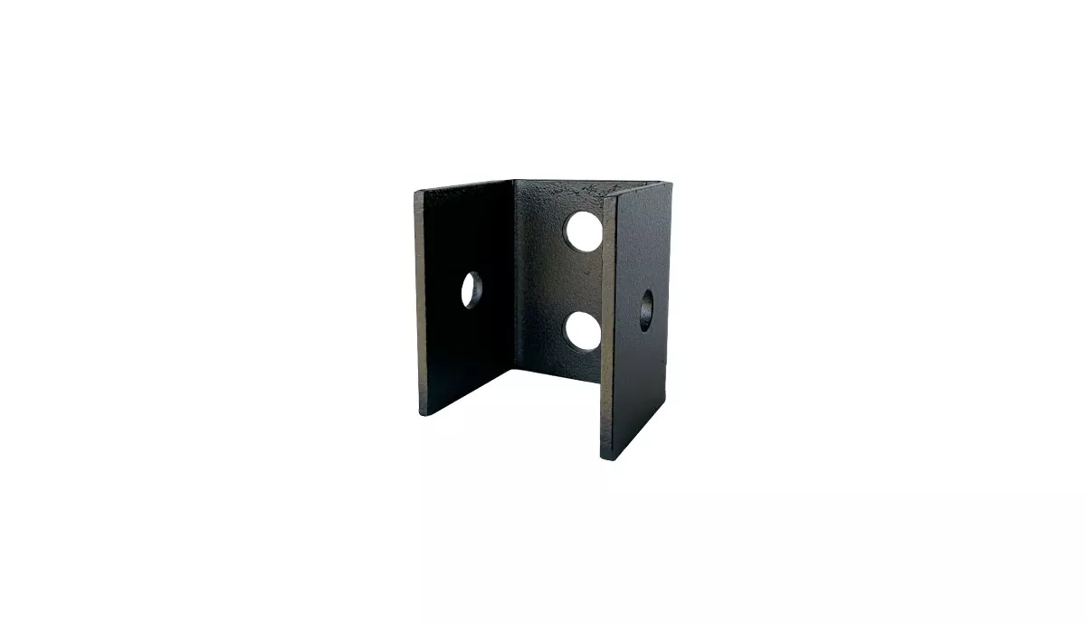 Fixations en U pour claustra aluminium et composite ELITE (sachet de 20) | neowood