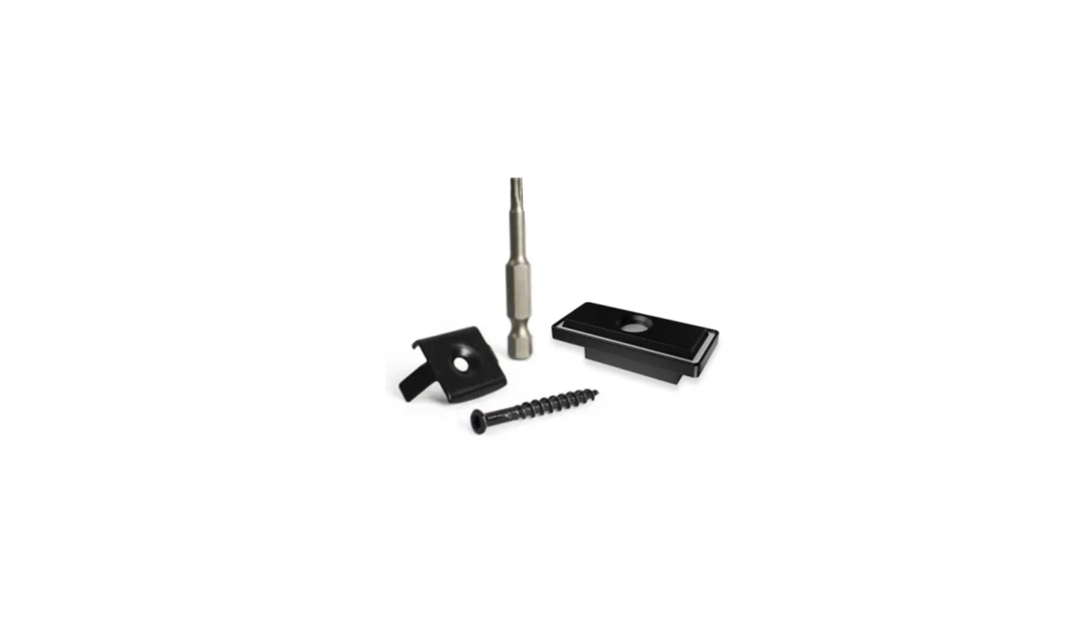 Kit fixations terrasse Synergic BOIS (pour 2,5m²) | neowood