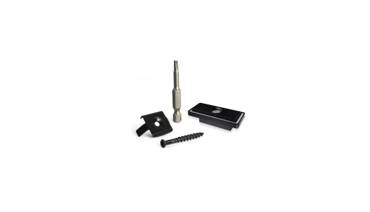 Kit fixations terrasse Synergic BOIS (pour 2,5m²) | neowood