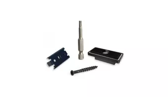 Kit fixations bardage Synergic BOIS ZENITH (pour 3m²)
