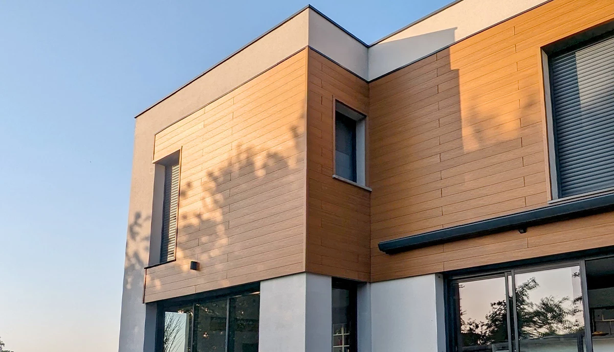Lame de bardage composite exterieur SENSATION imitation bois | neowood