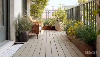 Lame de terrasse bois composite EXPRESSION UltraProtect | neowood