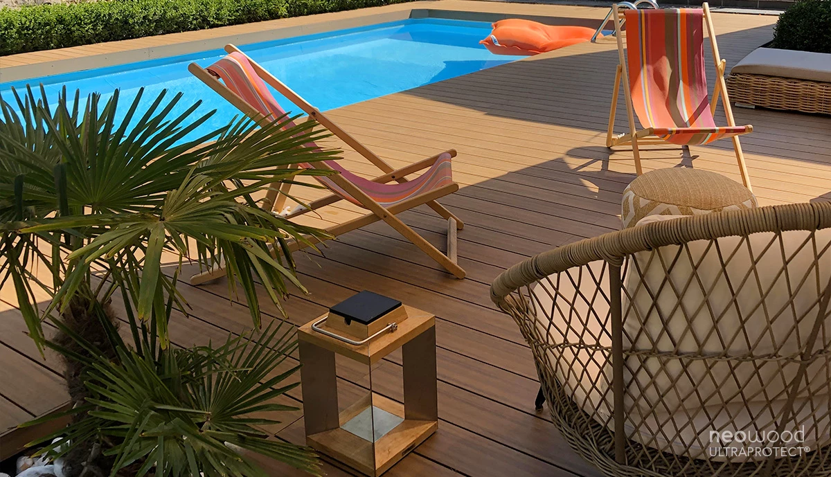 Lames de terrasse composite EXCELLENCE semi pleine (pack de 2) | neowood