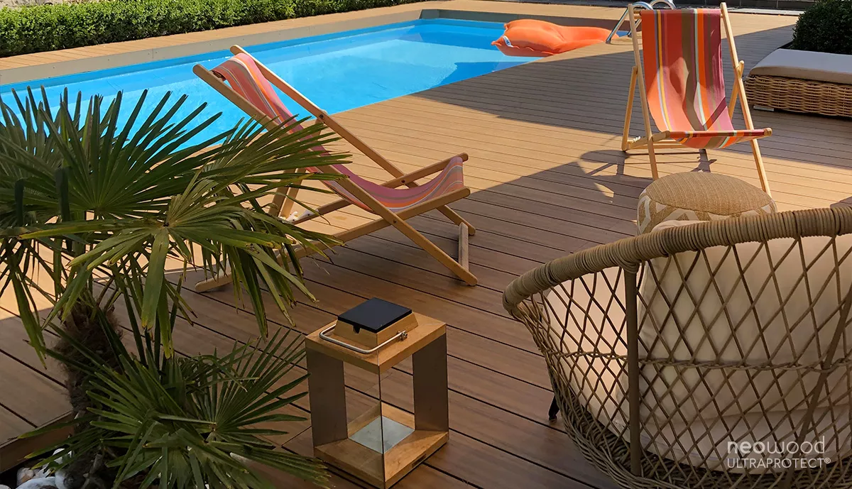 Lames de terrasse composite EXCELLENCE semi pleine (pack de 2) | neowood