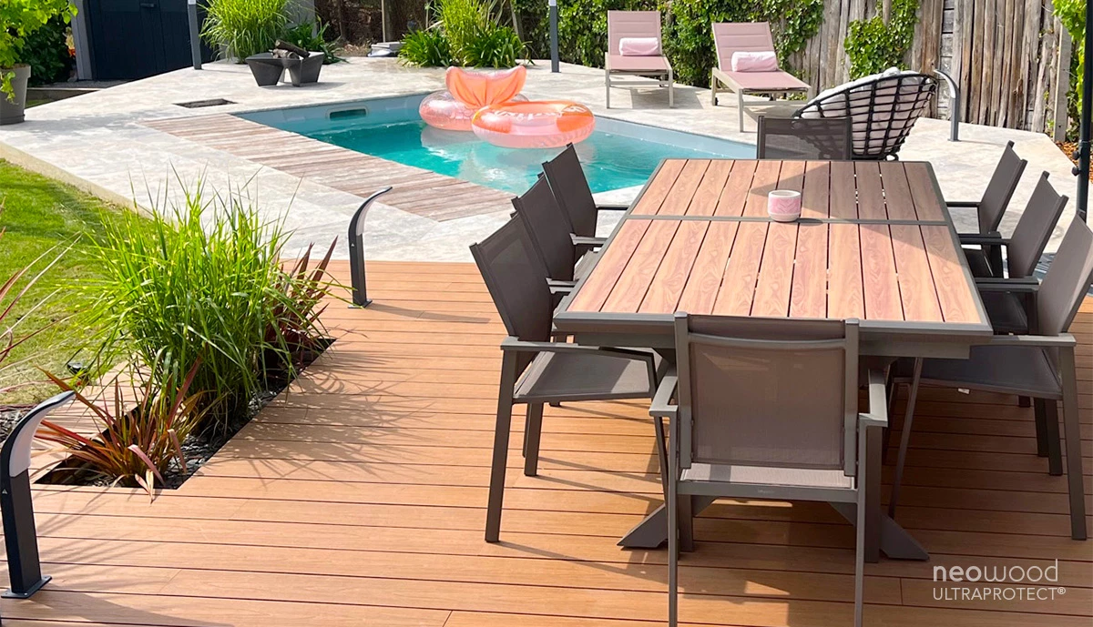 Lames de terrasse composite EXCELLENCE semi pleine (pack de 2) | neowood