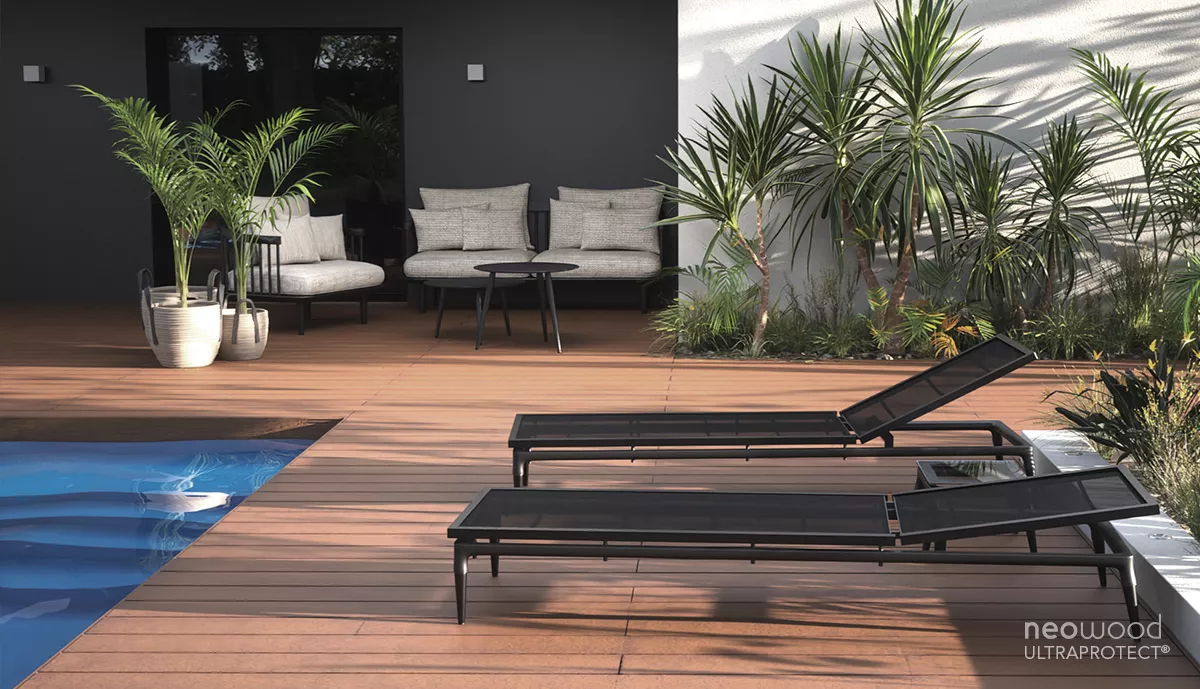 Lames de terrasse composite EXCELLENCE semi pleine (pack de 2) | neowood