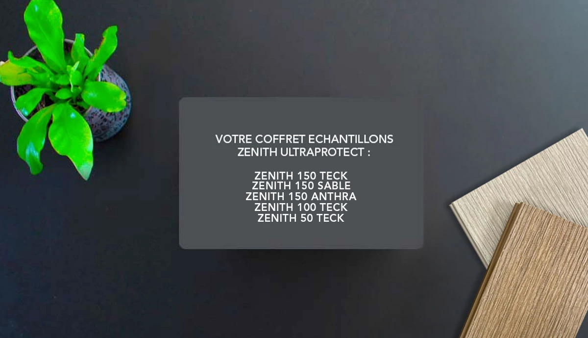 Coffret échantillons bardage composite Zenith | neowood
