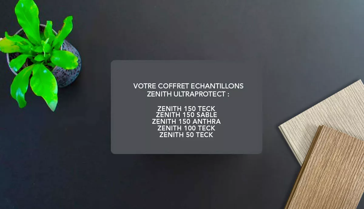 Coffret échantillons bardage composite Zenith | neowood