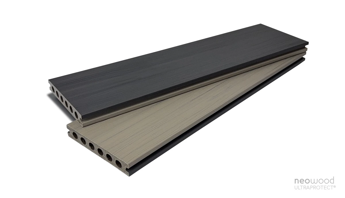 Lame de terrasse composite UltraProtect RESIST+ semi plein  |  neowood