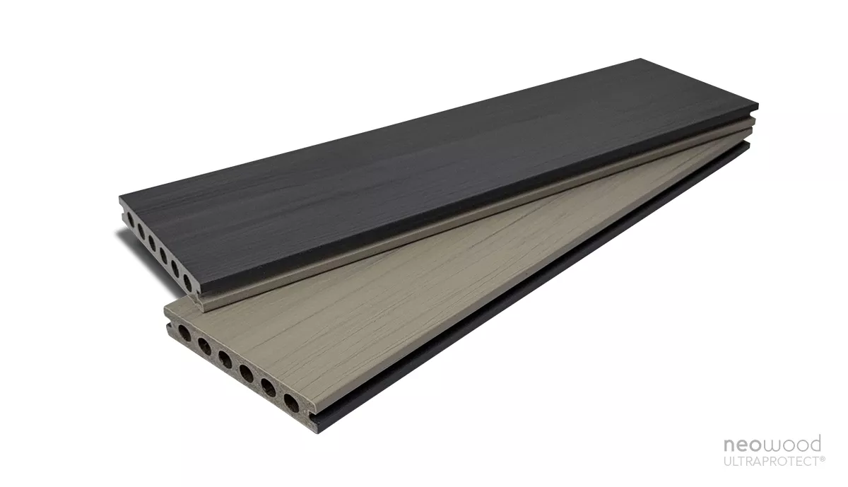 Lame de terrasse composite UltraProtect RESIST+ semi plein  |  neowood