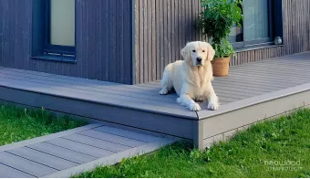 Plinthe en bois composite neowood