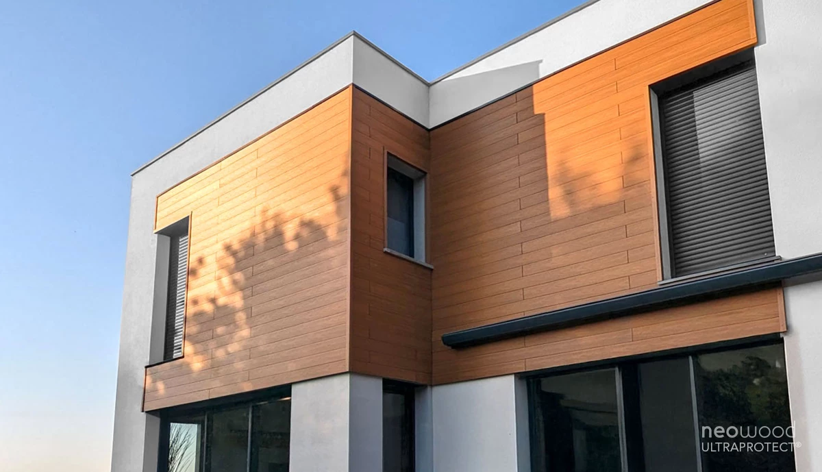 Lame de bardage composite exterieur SENSATION imitation bois | neowood