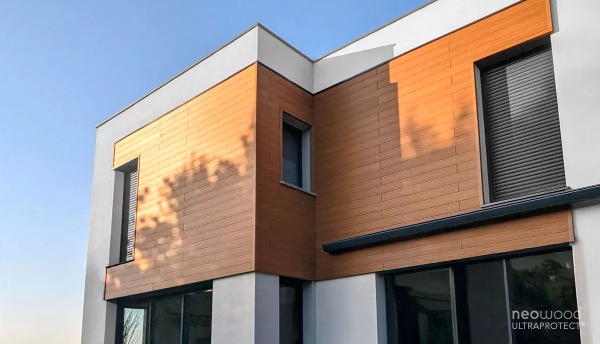 Lame de bardage composite exterieur SENSATION imitation bois | neowood