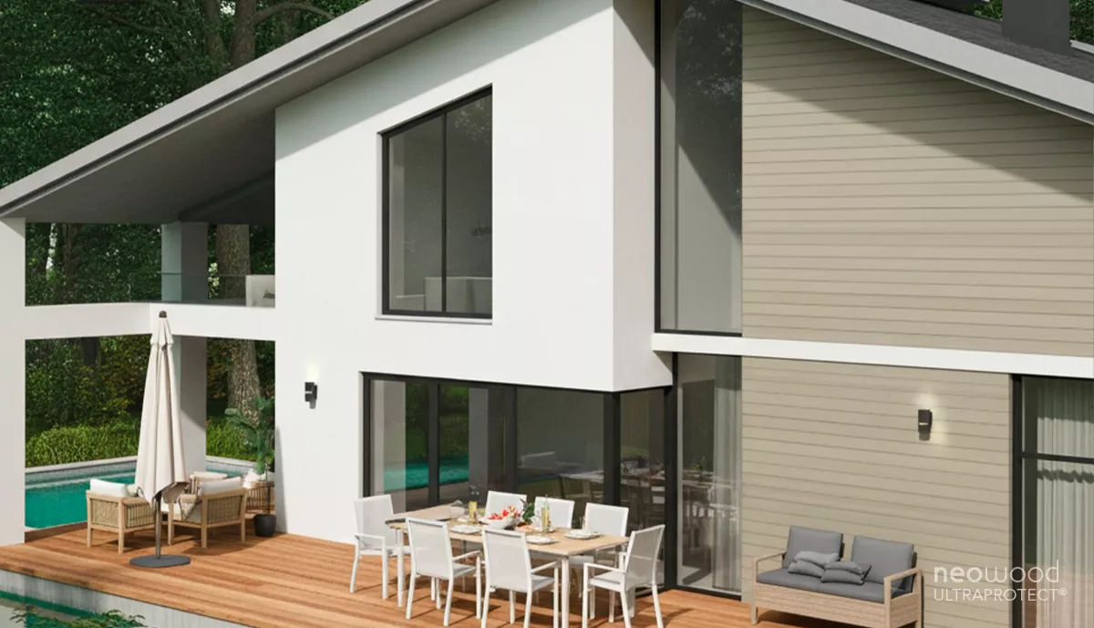 Lame bardage composite Sensation Lisse UltraProtect | neowood