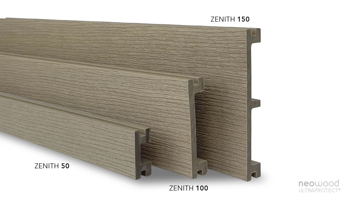 Découvrez le bardage asymétrique avec nos lames composite ZENITH 100