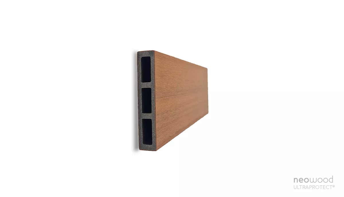 Lame composite ajourée cloture 10cm (botte de 4) | neowood