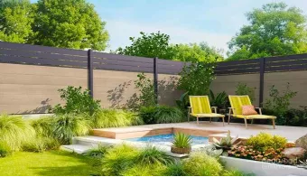 Lame ajourée en aluminium pour clôture | Garantie 20 ans