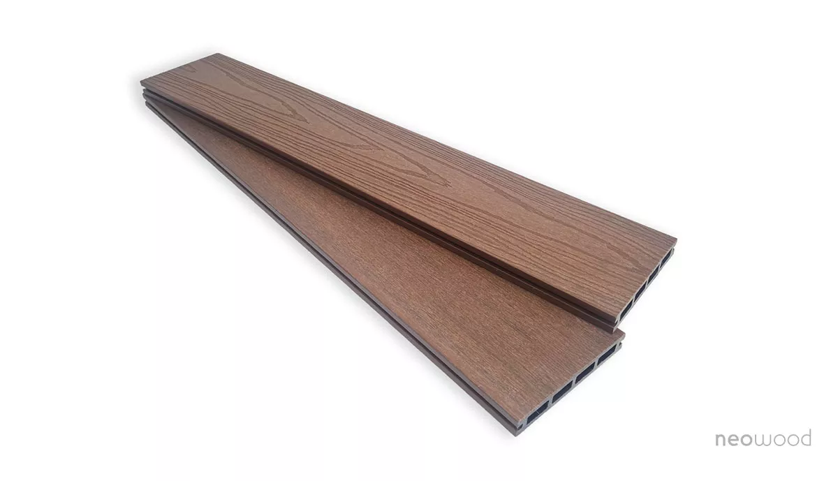 Lames de terrasse en bois composite coextrudée SUPER (lot de 2)  |  Neowood