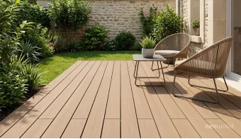 Lame terrasse composite ACCESS – Monoextrudé économique et durable | Neowood