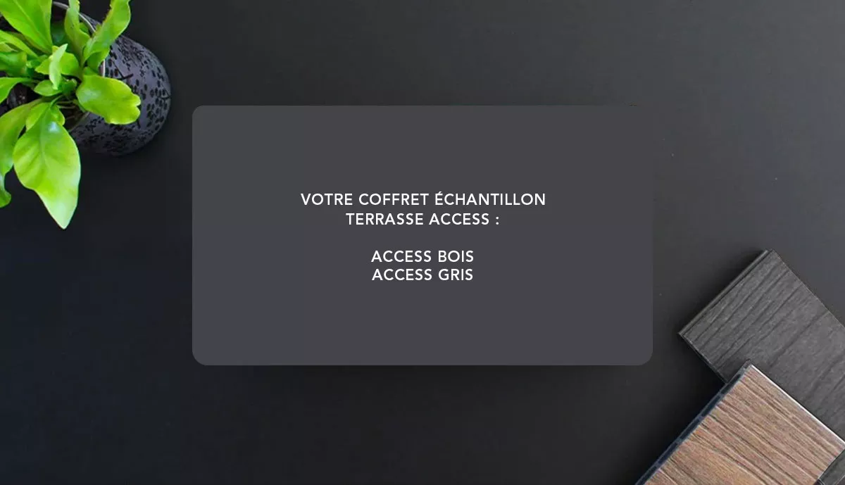 Coffret échantillons terrasse composite Access | Neowood