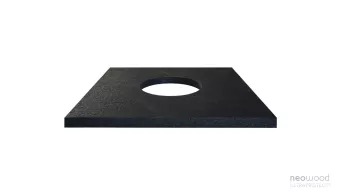 Réhausseurs de plot en caoutchouc 10 mm (carton de 24) |  Neowood
