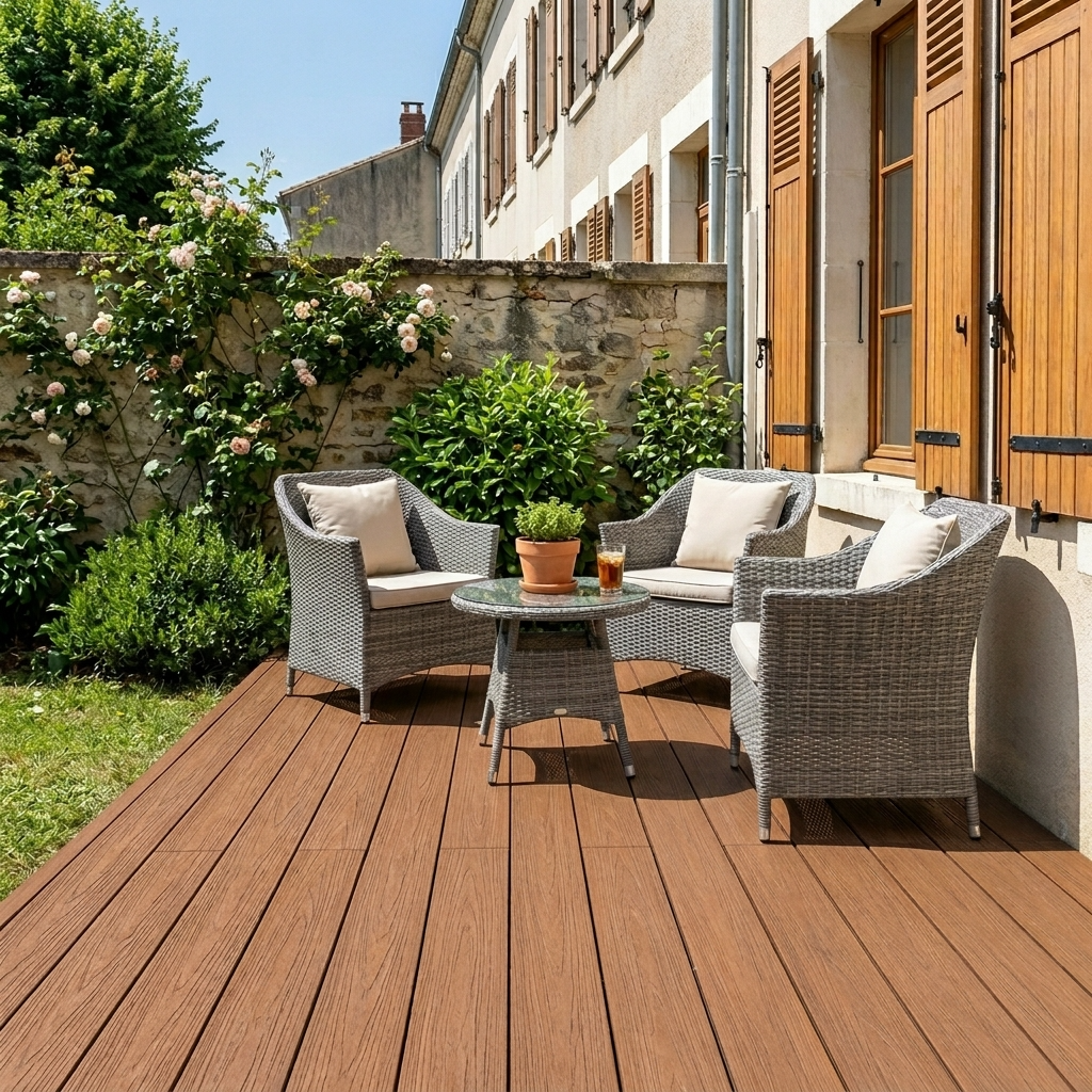 Terrasse de jardin