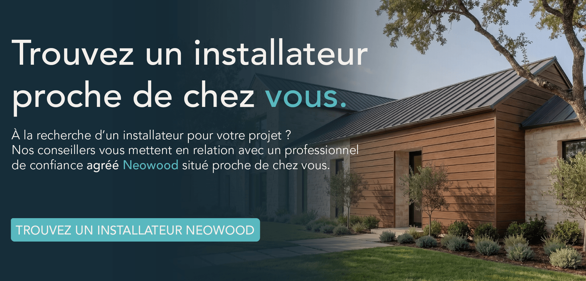 Bandeau installateurs Neowood