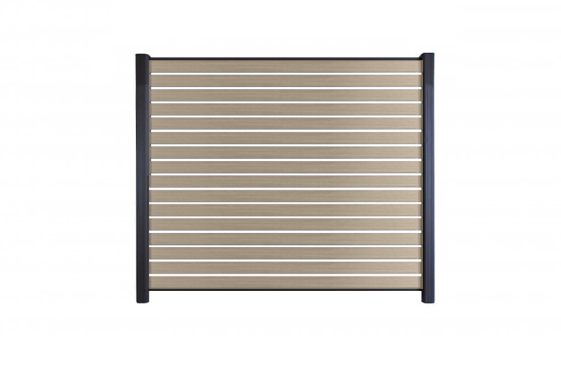 cloture composite sable 