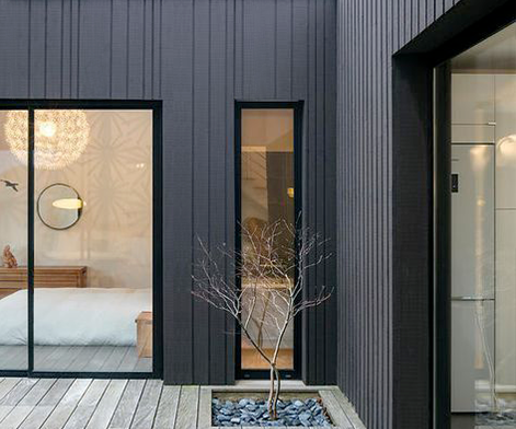 Bardage en composite UltraProtect teinte anthra