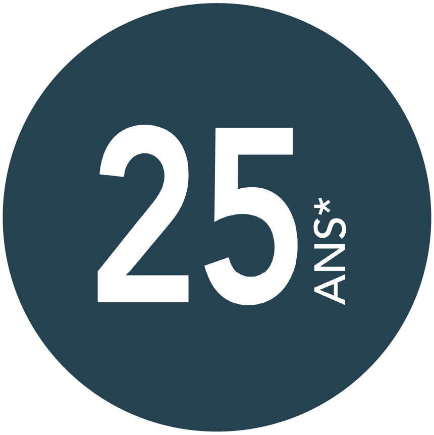 Garantie 25 ans