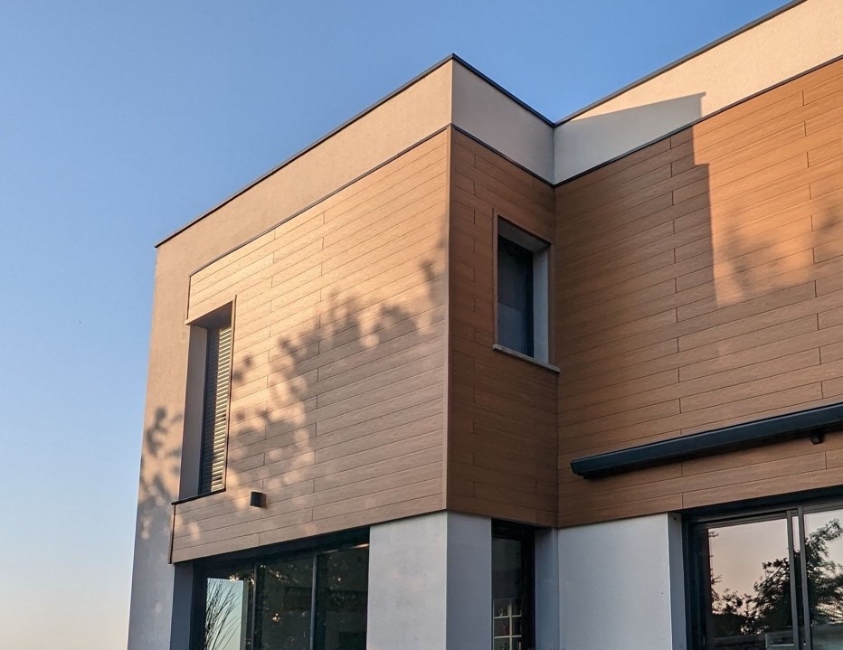 Bardage composite SENSATION teinte teck