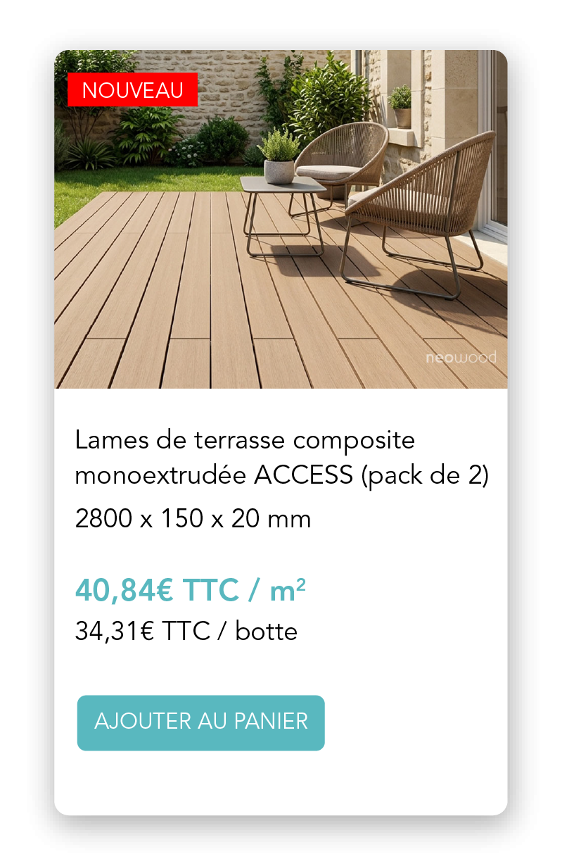 terrasse gamme access