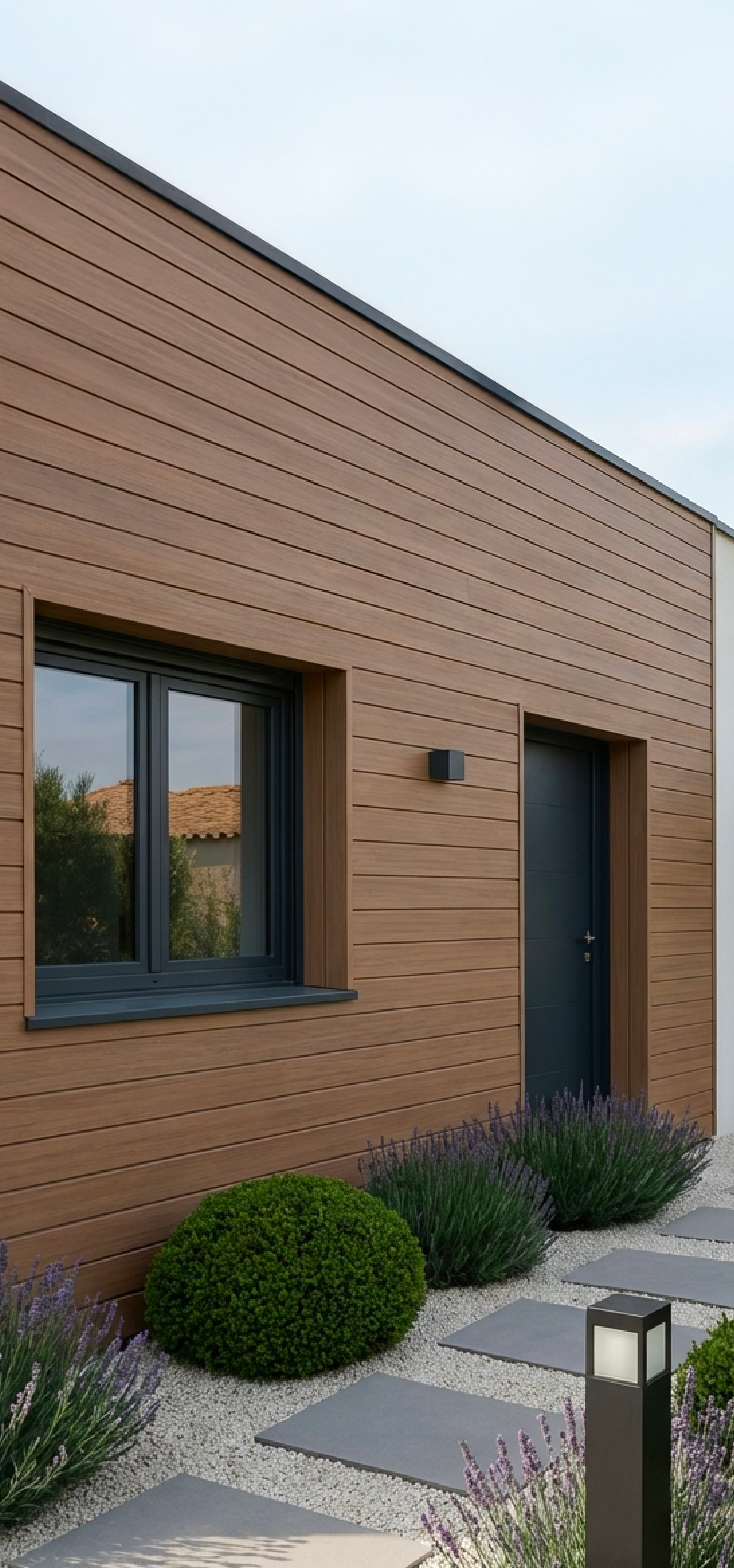 bardage horizontal composite