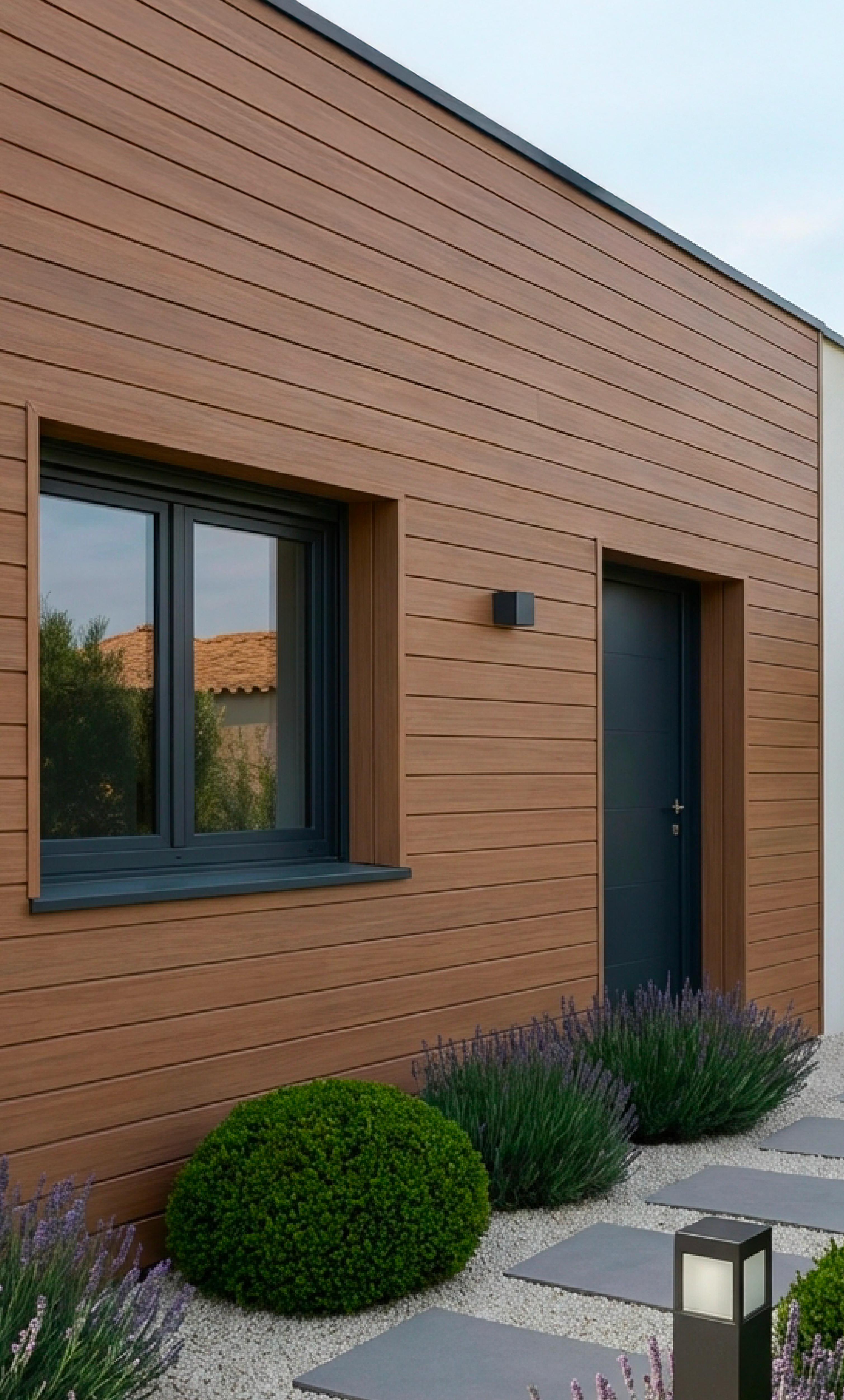 bardage horizontal composite