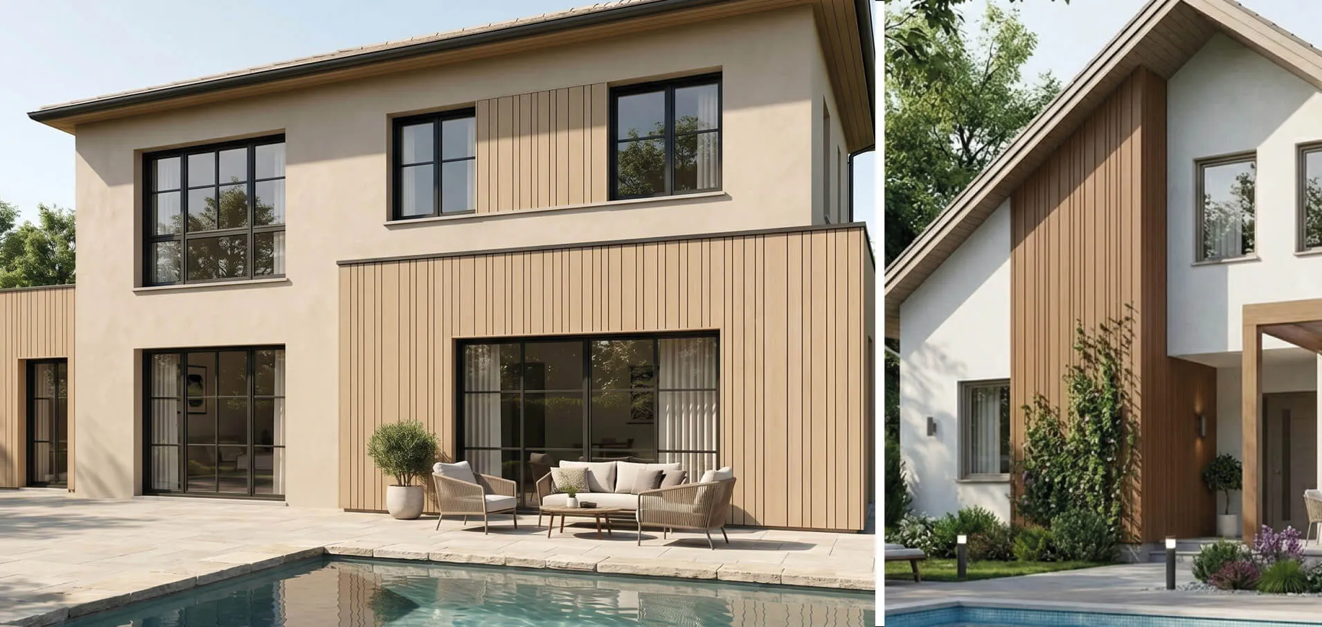 réalisation bardage zenith Neowood