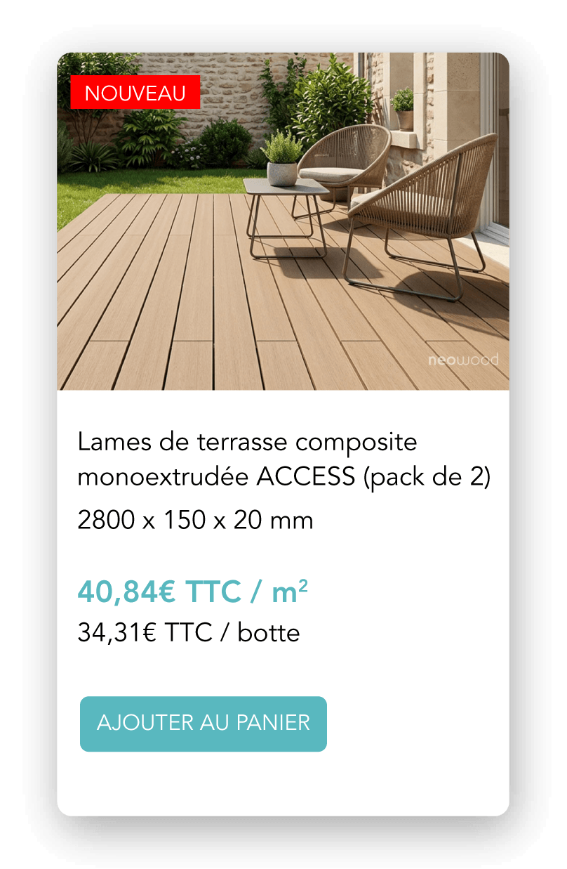 terrasse gamme access